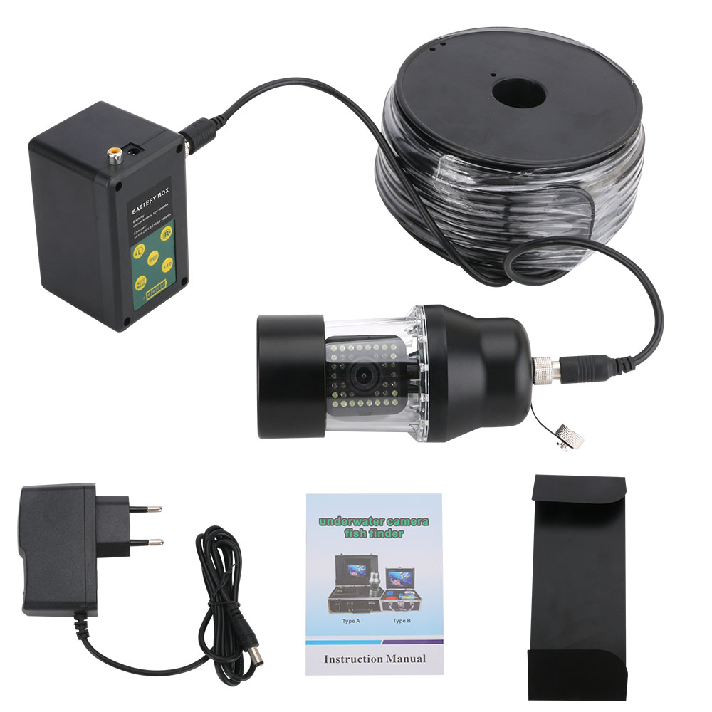 Underwater Camera - 9 inç DVR Kaydedici 100 m