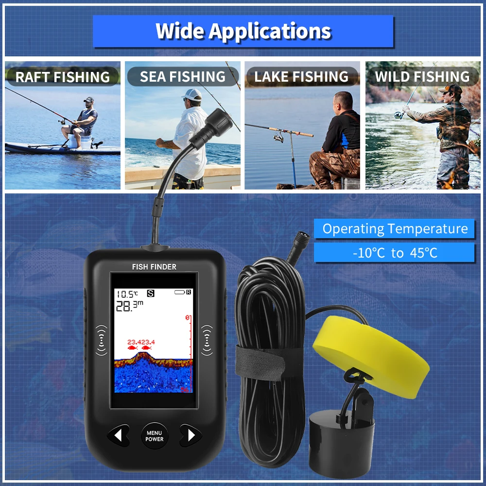 Erchang XF03 Balık Bulucular 4 - Fishing Depth Finder incelemesi ve fiyatı