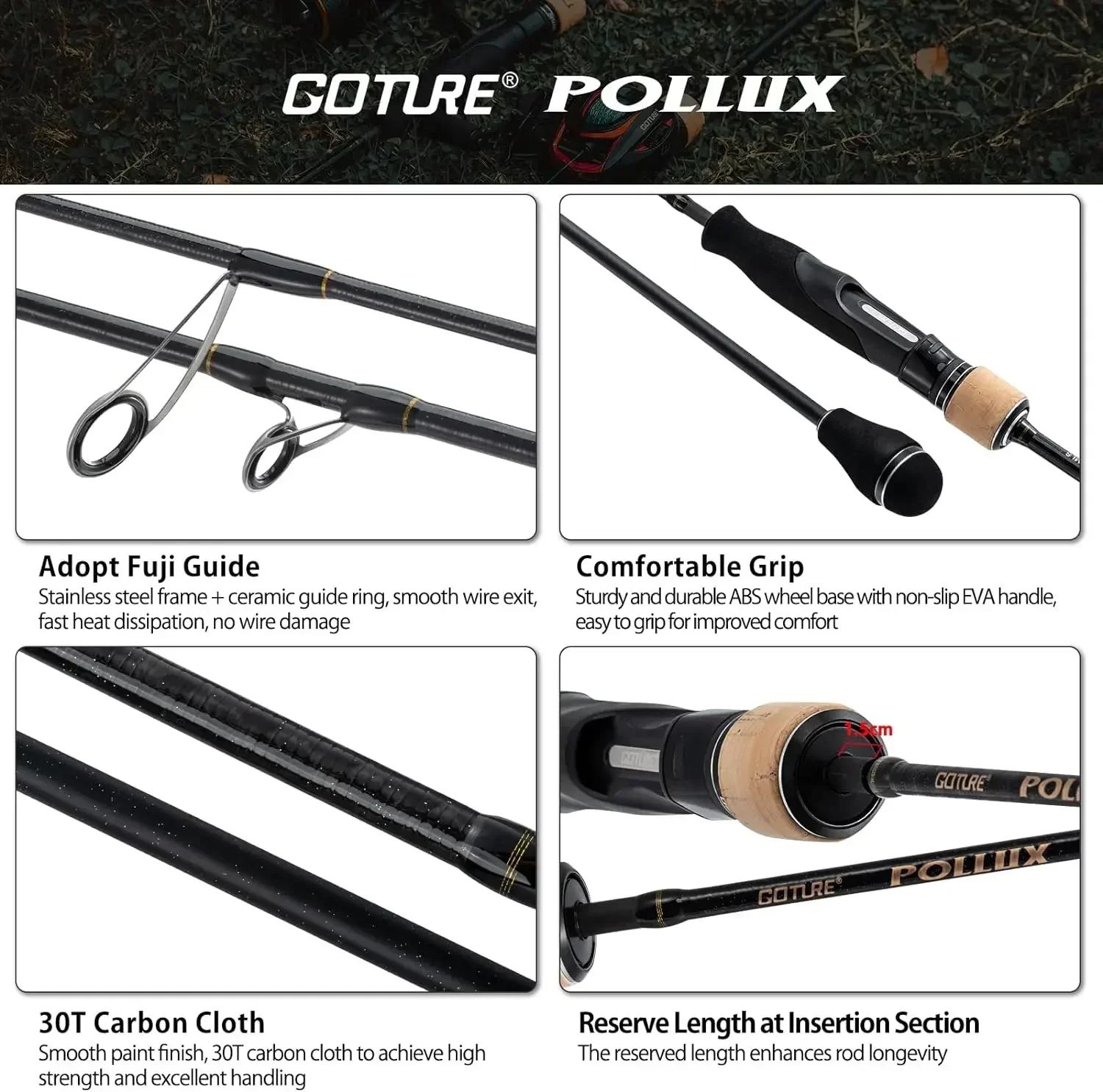 Goture Pollux 1.83 M Yavaş Jig - Kastking Reel Zephyr incelemesi ve fiyatı